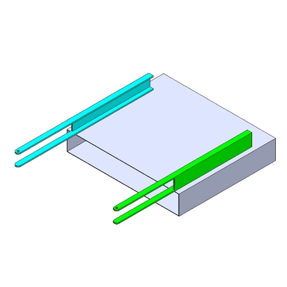 不鏽鋼滑軌抽拉式支撐架